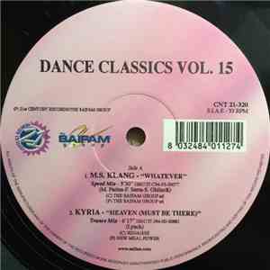 Various - Dance Classics Vol. 15