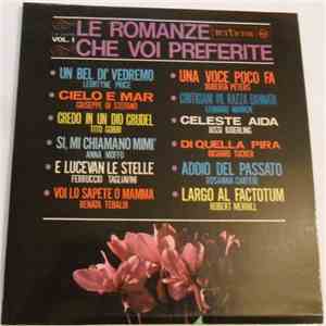 Various - Le Romanze Che Voi Preferite Vol. 1