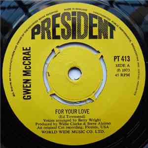 Gwen McCrae - For Your Love / Your Love
