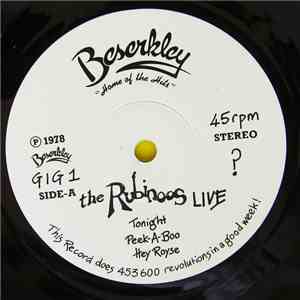 The Rubinoos / Greg Kihn Band - Live