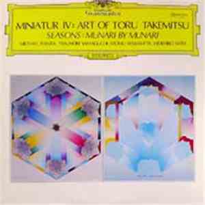 Toru Takemitsu - Miniatur IV: Art Of Toru Takemitsu
