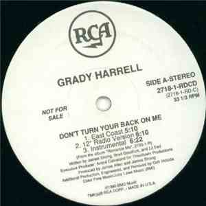 Grady Harrell - Don't Turn Your Back On Me