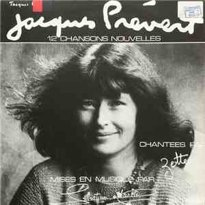 Jacques Prévert, Zette - 12 Chansons Nouvelles Chantee Par Zette