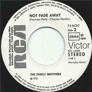 The Everly Brothers - Lay It Down / Not Fade Away