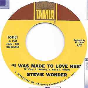 Stevie Wonder - I Was Made To Love Her / Hold Me