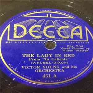 Victor Young And His Orchestra - The Lady In Red / To Call You My Own