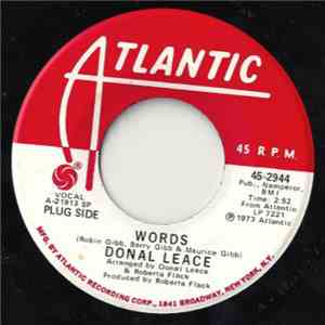 Donal Leace - Words