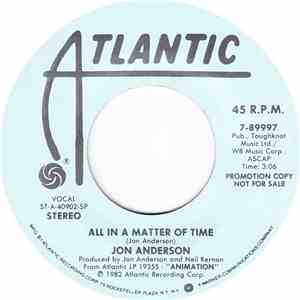 Jon Anderson - All In A Matter Of Time