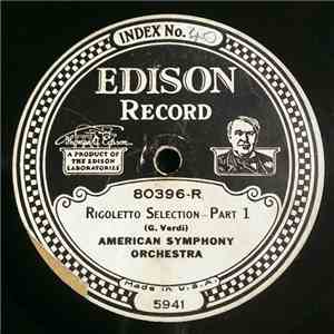 American Symphony Orchestra - Rigoletto Selection