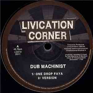 Dub Machinist - One Drop Faya / Babylon Disorder