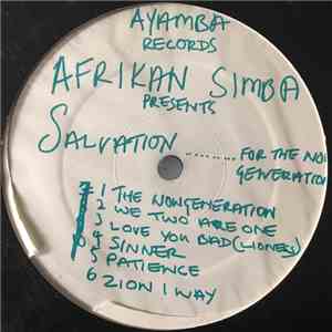 Afrikan Simba - Salvation For The Now-Generation