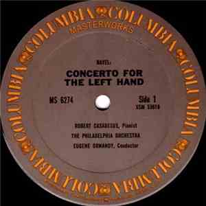 Ravel And Mozart Played By Robert Casadesus - Concerto For The Left Hand - Concerto In E-Flat Major K. 365
