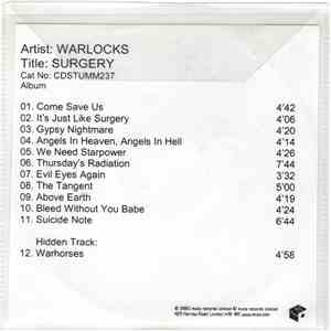 The Warlocks - Surgery