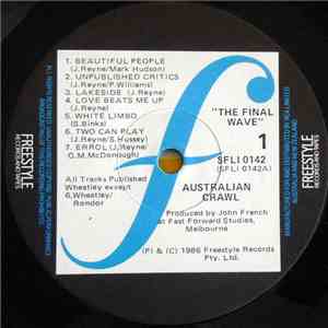 Australian Crawl - The Final Wave