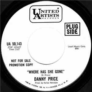 Danny Price  - Where Has She Gone / Sharon