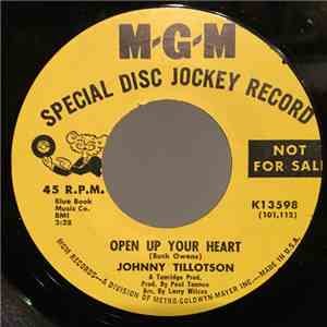 Johnny Tillotson - Open Up Your Heart