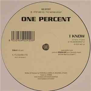 One Percent - I Know