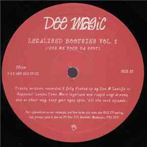 Dee Magic - Legalised Bootsies Volume 1 ('Cos We Rock Da Spot)
