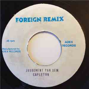 Capleton - Judgement Pan Dem RMX
