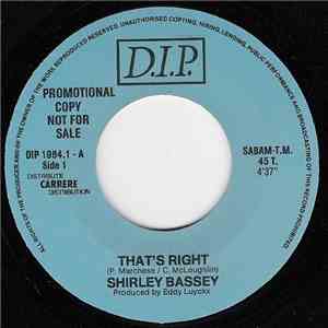 Shirley Bassey - That's Right