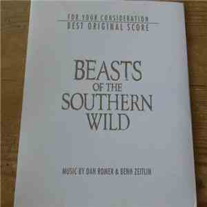 Dan Romer, Benh Zeitlin - Beasts Of The Southern Wild Score CD "For Your Consideration" Awards Promotional
