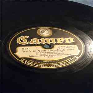 Miami Royal Palm Orchestra / The Detroiters  - Back In Your Own Back Yard / Nothin To Do
