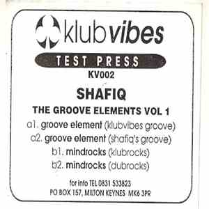 Shafiq - The Groove Elements Vol 1