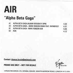 AIR - Alpha Beta Gaga