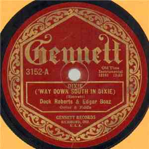 Dock Roberts & Edgar Boaz - Dixie ('Way Down South In Dixie) / Martha Campbell