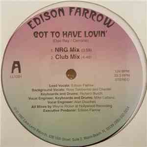 Edison Farrow - Got To Have Lovin'
