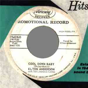 Elton Anderson With Sid Lawrence Combo - Cool Down Baby / Secret Of Love