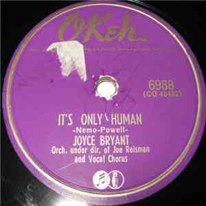 Joyce Bryant - It's Only Human / After You've Gone