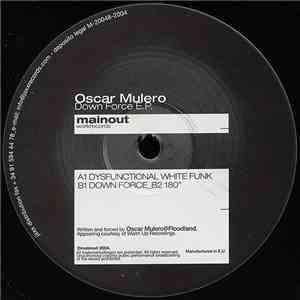 Oscar Mulero - Down Force EP