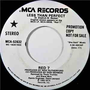 Red 7 - Less Than Perfect