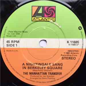 The Manhattan Transfer - A Nightingale Sang In Berkeley Square