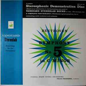 Beethoven, Vienna State Opera Orchestra, Felix Prohaska - Symphony No. 5 In C Minor, Op. 67
