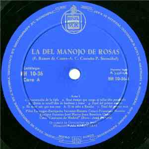 Pablo Sorozábal, Pilar Lorengar, Enriqueta Serrano, Renato Cesari - La Del Manojo De Rosas