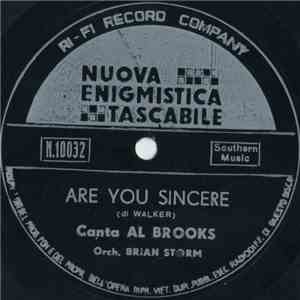 Al Brooks, Orch. Brian Storm - Are You Sincere