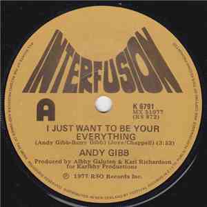 Andy Gibb - I Just Want To Be Your Everything