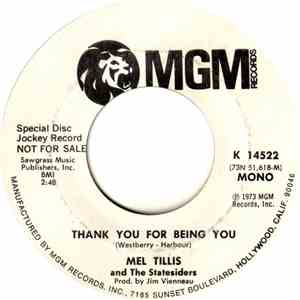 Mel Tillis - Thank You For Being You