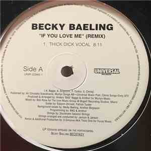Becky Baeling - If You Love Me (Remix)