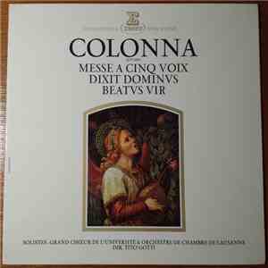 Colonna - Orchestre de Chambre de Lausanne - Tito Gotti - Messe A Cinq Voix