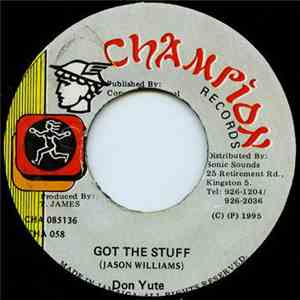 Don Yute - Got The Stuff