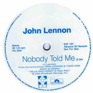 John Lennon - Nobody Told Me