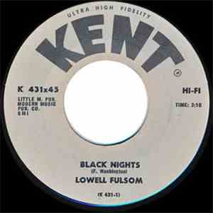 Lowell Fulsom - Black Nights / Little Angel