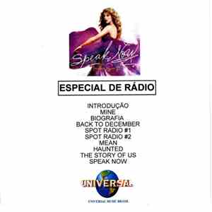Taylor Swift - Especial De Radio - Speak Now