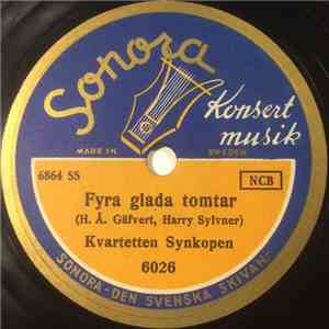 Kvartetten Synkopen / Anna Lisa Cronström - Fyra Glada Tomtar / Ur »Sjung Med Oss, Mamma"»