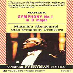 Mahler, Maurice Abravanel, Utah Symphony Orchestra - Symphony No. 1 In D Major