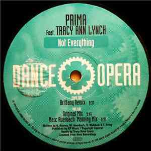 Prima Feat. Tracy Ann Lynch - Not Everything