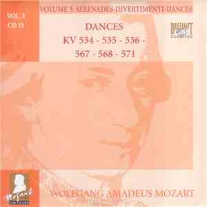 Wolfgang Amadeus Mozart - Dances KV 534 - 535 - 536 - 567 - 568 - 571